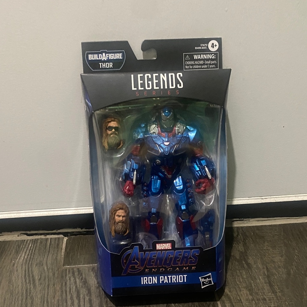 Marvel Iron Patriot Legends Series Action Figure - Blue & Red